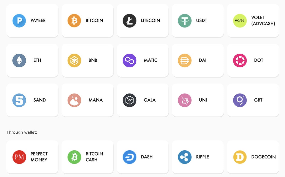 Payeer Supported Currencies