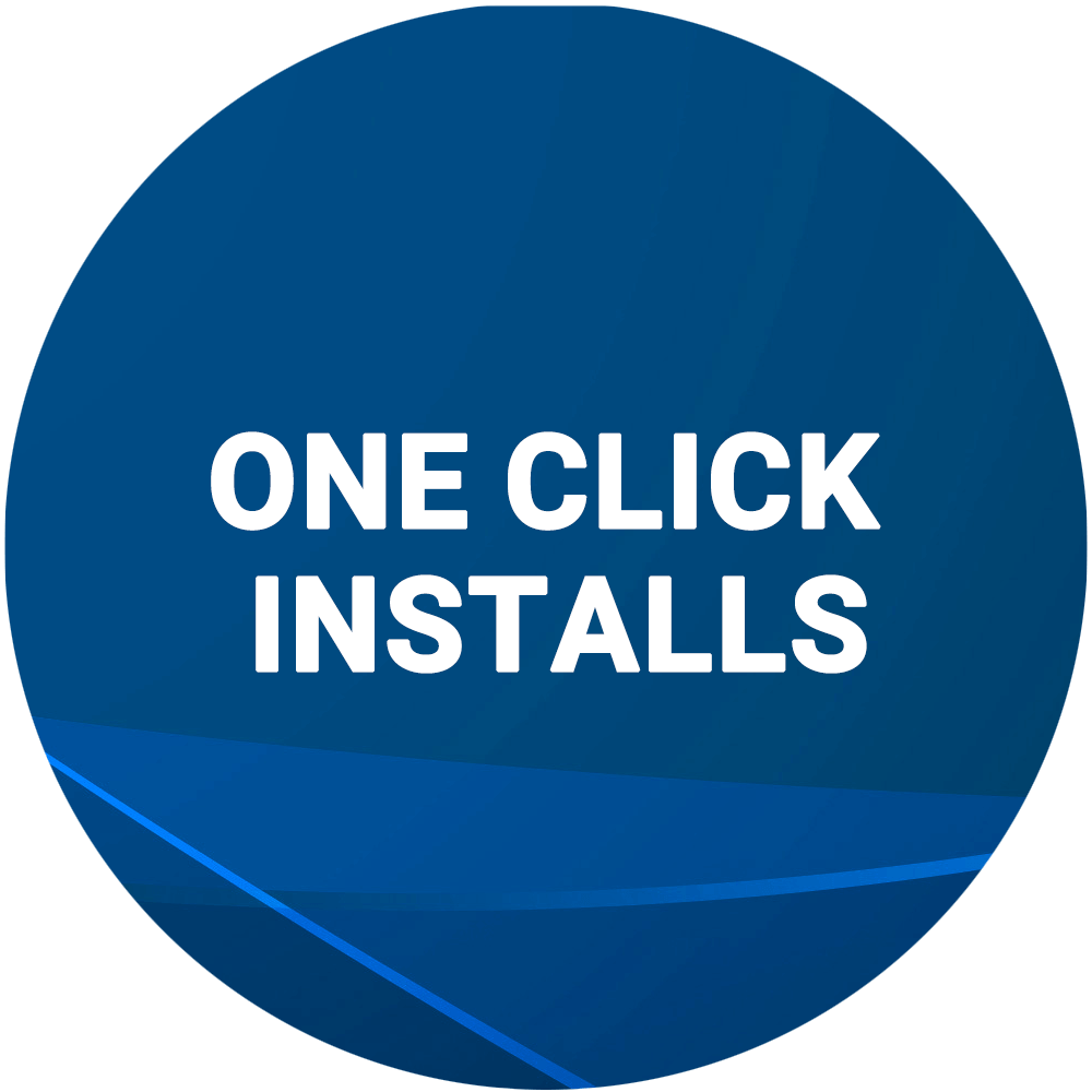 One Click Installs